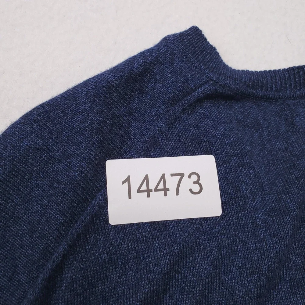 Banana Republic Sweater Mens Extra Large Blue Cashmere Silk Pullover Jumper